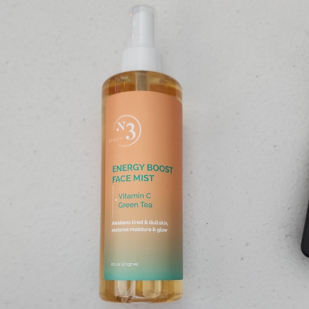 N3 Beauty Energy Boost Face Mist With Vitamin C/green Tea 8 Fl Oz